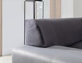 Coltar extensibil dreapta 6 locuri ELTAP, Hv48, Havana, 322x204x72 cm, lemn/poliester, gri inchis/gri deschis