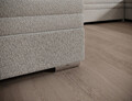 Coltar extensibil 6 locuri ELTAP, Vento, 359x165x78 cm, lemn/poliester, alb