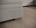 Coltar extensibil 6 locuri ELTAP, Vento, 359x165x78 cm, lemn/poliester, alb