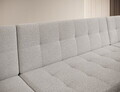 Coltar extensibil 6 locuri ELTAP, Vento, 359x165x78 cm, lemn/poliester, alb