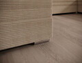 Coltar extensibil 6 locuri ELTAP, Vento, 359x165x78 cm, lemn/poliester, bej