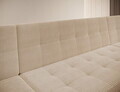 Coltar extensibil 6 locuri ELTAP, Vento, 359x165x78 cm, lemn/poliester, bej