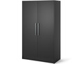Dulap pentru haine ELTAP, Alarica, 120x60x200 cm, PAL, negru