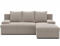 Coltar extensibil reversibil 3 locuri ELTAP, Gino, 201x143x90 cm, lemn/poliester, bej