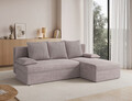 Coltar extensibil reversibil 3 locuri ELTAP, 03MOD, Gino, 201x143x90 cm, lemn/poliester, gri