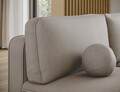Coltar extensibil dreapta 3 locuri ELTAP, RT-18SO, Livosa, 220x144x93 cm, lemn/poliester, bej inchis