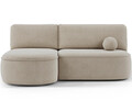 Coltar extensibil stanga 3 locuri ELTAP, LT-18CAL, Livosa, 220x144x93 cm, lemn/poliester, bej