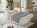 Coltar extensibil stanga 3 locuri ELTAP, LT-18CAL, Livosa, 220x144x93 cm, lemn/poliester, bej