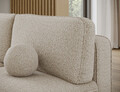 Coltar extensibil stanga 3 locuri ELTAP, LT-18ROY, Livosa, 220x144x93 cm, lemn/poliester, bej inchis
