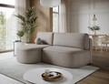 Coltar extensibil stanga 3 locuri ELTAP, LT-18SO, Livosa, 220x144x93 cm, lemn/poliester, bej inchis