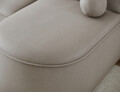 Coltar extensibil stanga 3 locuri ELTAP, LT-18SO, Livosa, 220x144x93 cm, lemn/poliester, bej inchis