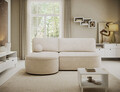Coltar extensibil stanga 3 locuri ELTAP, LT-18JAR, Livosa, 220x144x93 cm, lemn/poliester, bej deschis