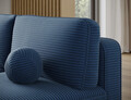 Coltar extensibil stanga 3 locuri ELTAP, LT-40JAR, Livosa, 220x144x93 cm, lemn/poliester, albastru inchis