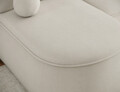 Coltar extensibil dreapta 3 locuri ELTAP, RT-18CAL, Livosa, 220x144x93 cm, lemn/poliester, bej