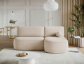 Coltar extensibil dreapta 3 locuri ELTAP, RT-18JAR, Livosa, 220x144x93 cm, lemn/poliester, bej deschis