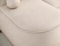 Coltar extensibil dreapta 3 locuri ELTAP, RT-18JAR, Livosa, 220x144x93 cm, lemn/poliester, bej deschis