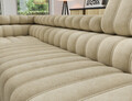 Coltar extensibil stanga 5 locuri ELTAP, LT-18AU, Kanedo, 269x204x86 cm, lemn/poliester, bej
