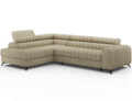 Coltar extensibil stanga 5 locuri ELTAP, LT-18AU, Kanedo, 269x204x86 cm, lemn/poliester, bej