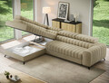 Coltar extensibil stanga 5 locuri ELTAP, LT-18AU, Kanedo, 269x204x86 cm, lemn/poliester, bej