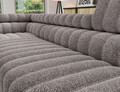 Coltar extensibil stanga 5 locuri ELTAP, LT-04PAO, Kanedo, 269x204x86 cm, lemn/poliester, gri