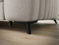 Coltar extensibil stanga 5 locuri ELTAP, LT-18RAQ, Kanedo, 269x204x86 cm, lemn/poliester, bej inchis