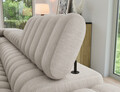 Coltar extensibil stanga 5 locuri ELTAP, LT-18RAQ, Kanedo, 269x204x86 cm, lemn/poliester, bej inchis
