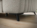 Coltar extensibil stanga 5 locuri ELTAP, LT-18ROY, Kanedo, 269x204x86 cm, lemn/poliester, bej inchis