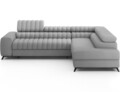 Coltar extensibil dreapta 5 locuri ELTAP, RT-03NU, Kanedo, 269x204x86 cm, lemn/poliester, gri deschis