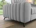 Coltar extensibil dreapta 5 locuri ELTAP, RT-03NU, Kanedo, 269x204x86 cm, lemn/poliester, gri deschis