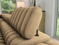 Coltar extensibil stanga 5 locuri ELTAP, LT-20NU, Kanedo, 269x204x86 cm, lemn/poliester, maro