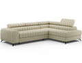 Coltar extensibil dreapta 5 locuri ELTAP, RT-04MO, Kanedo, 269x204x86 cm, lemn/poliester, bej