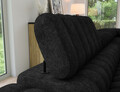 Coltar extensibil dreapta 5 locuri ELTAP, RT-06AU, Kanedo, 269x204x86 cm, lemn/poliester, negru