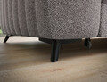Coltar extensibil dreapta 5 locuri ELTAP, RT-04PAO, Kanedo, 269x204x86 cm, lemn/poliester, gri