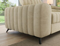 Coltar extensibil dreapta 5 locuri ELTAP, RT-18AU, Kanedo, 269x204x86 cm, lemn/poliester, bej