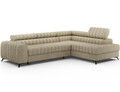 Coltar extensibil dreapta 5 locuri ELTAP, RT-18AU, Kanedo, 269x204x86 cm, lemn/poliester, bej
