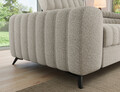 Coltar extensibil dreapta 5 locuri ELTAP, RT-18ROY, Kanedo, 269x204x86 cm, lemn/poliester, bej inchis