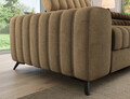 Coltar extensibil dreapta 5 locuri ELTAP, RT-20NU, Kanedo, 269x204x86 cm, lemn/poliester, maro