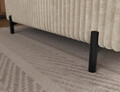 Coltar extensibil dreapta 5 locuri ELTAP, Colesio, 274x200x93 cm, lemn/poliester, bej