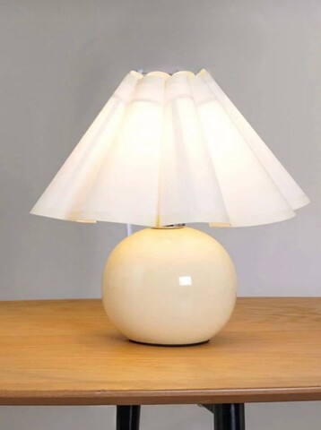 Lampa de masa, Opviq, 751ARL1131, Metal, Crem