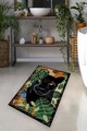 Covoras de baie, L'essentiel Maison, Schwarz, Poliester, Multicolor