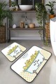 Set covorase de baie, L'essentiel Maison, Ducks, Poliester, Multicolor