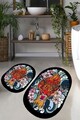 Set covorase de baie, L'essentiel Maison, Lakingo, Poliester, Multicolor