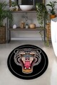 Covoras de baie, L'essentiel Maison, Black Woods 100, Poliester, Multicolor