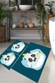 Set covorase de baie, L'essentiel Maison, Panda In The Water, Poliester, Multicolor