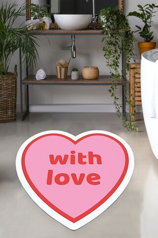 Covoras de baie, L'essentiel Maison, Welove 160, Poliester, Multicolor