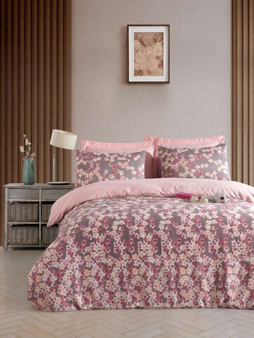 Lenjerie de pat pentru o persoana Single XXL (DE), L'essentiel Maison, Piti Yaprak, Bumbac;Poliester, Mov