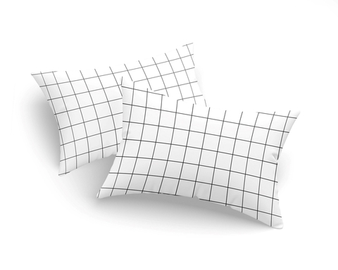 Set 2 fete de perna, L'essentiel Maison, Artus, 65% bumbac/35% poliester, Negru