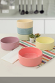 Set boluri ceramice, Hermia, 275KRM1593, Antibacterian, Multicolor