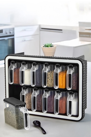 Set recipiente pentru condimente, Hermia, 430KSV1616, Multicolor