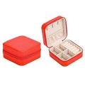 Cutie de bijuterii, Red, 10x10x5.5 cm, Rosu